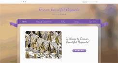 Desktop Screenshot of foreverbeautifulpageants.com